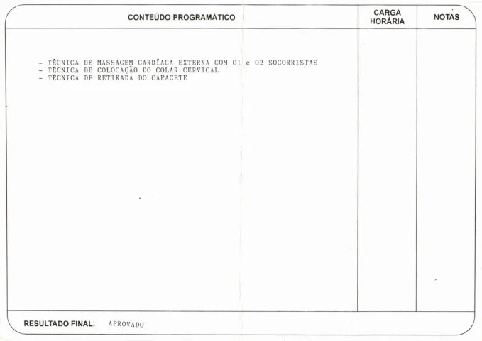Certificado e reconhecimento Atos Vida 20